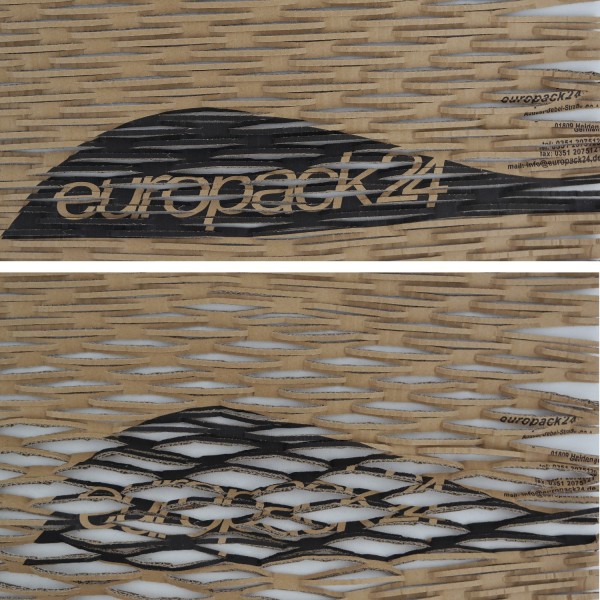 200 Liter | Polstermatte aus Wellpappe