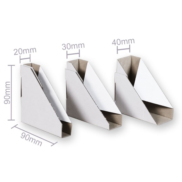 Variable Wellpappschutzecken 208x168mm | E1.2