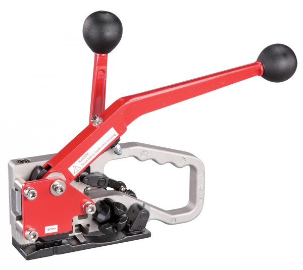 Spann- und Verschlussgerät für PP- & PET-Bänder Herkules