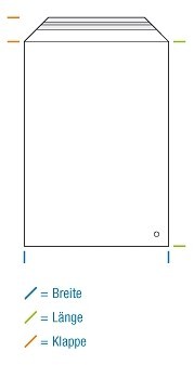 165x220+40 mm * Stärke: 0,05 mm