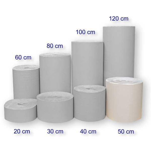 Rollenwellpappe | Breite: 50cm | Länge: 70m