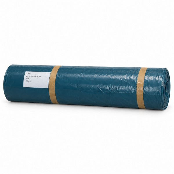 LDPE-Baufolie | 2m x 50m | 100µm