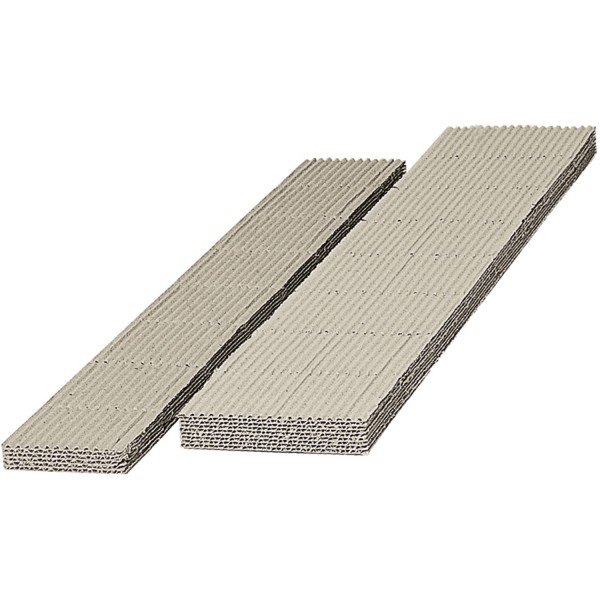 Wellpapppolster Platte | 8 Stück je Strang