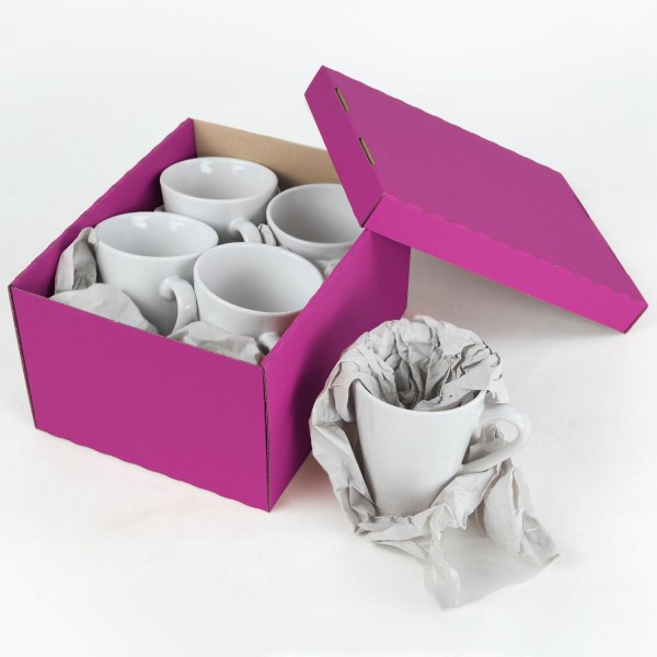 243x190x131mm | Farbig | Geschenkschachtel mit Deckel | 2-tlg.