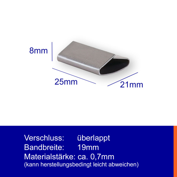 Stahlhülsen FP-19 (19mm)