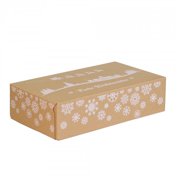 Geschenk- und Stollenkarton "Frohe Weihnachten" | 300×175×80 mm