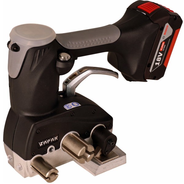 Spanngerät + Band + Klammern (+ Abroller) = SET