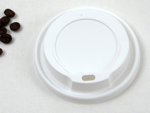 Kaffeebecherdeckel | weiß | 200ml | 100er Pack