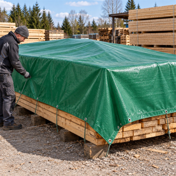 Bändchengewebeplane 5x6m