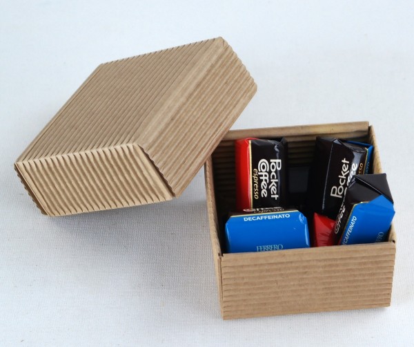 70x70x40mm | Geschenkschachtel mit Deckel | 2-tlg.