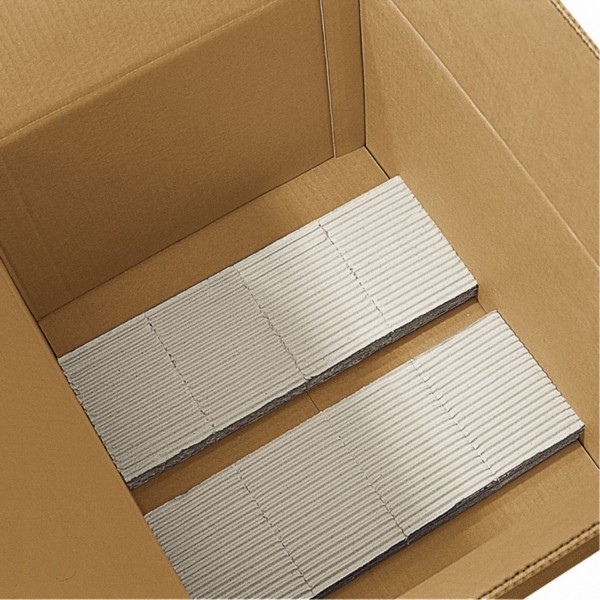 Wellpapppolster Platte | 8 Stück je Strang