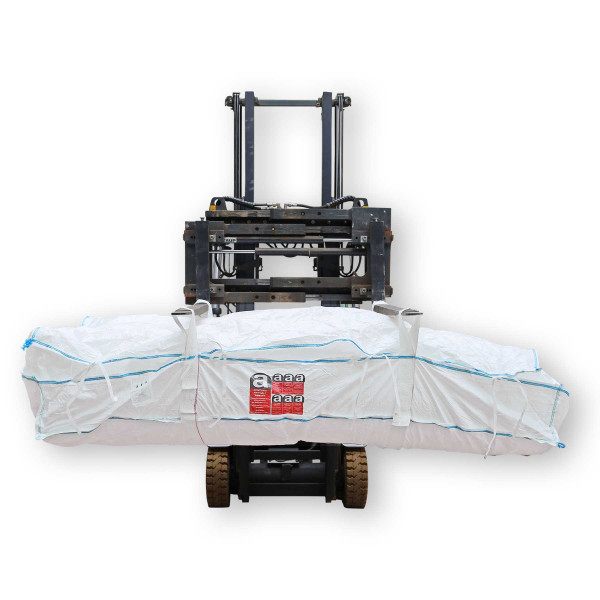 Big Bag 260×125×32cm | mit 4 Schürzenklappen und flachem Boden