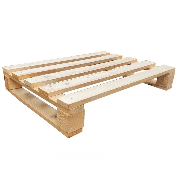 Einwegpalette 800x600x135mm | Vollholz | unbehandelt | nicht tauschfähig