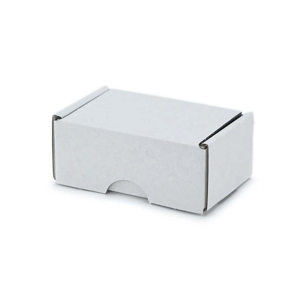 90x60x40mm einwellige Kartonagen | weiß Visitenkartenschachtel