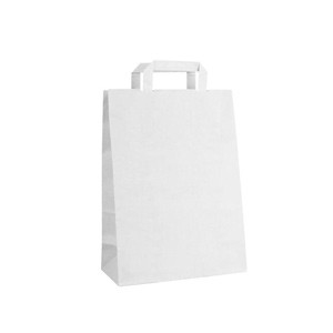 Tragetasche Papier weiss