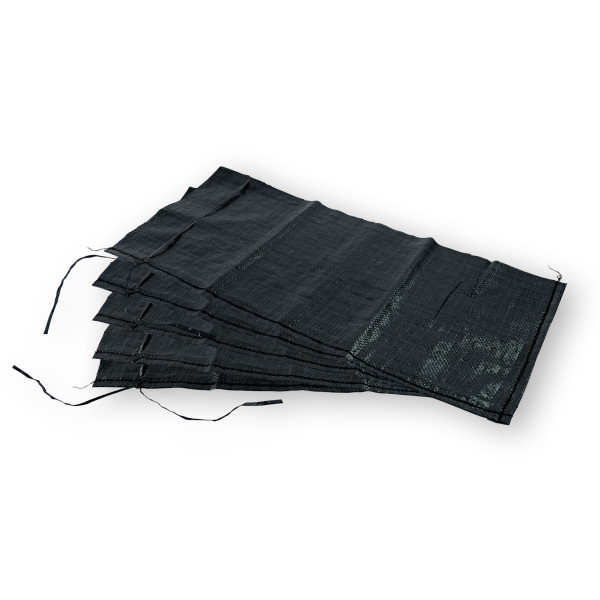Sandsäcke 40x60cm | PP-Bändchengewebe | schwarz