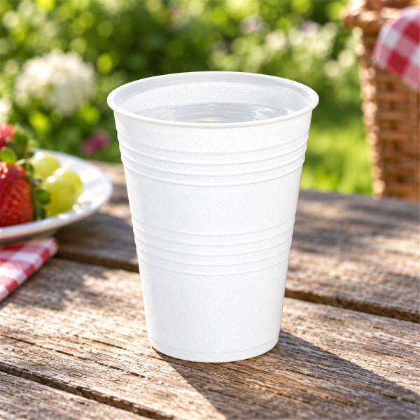 Trinkbecher für 0,2l weiß