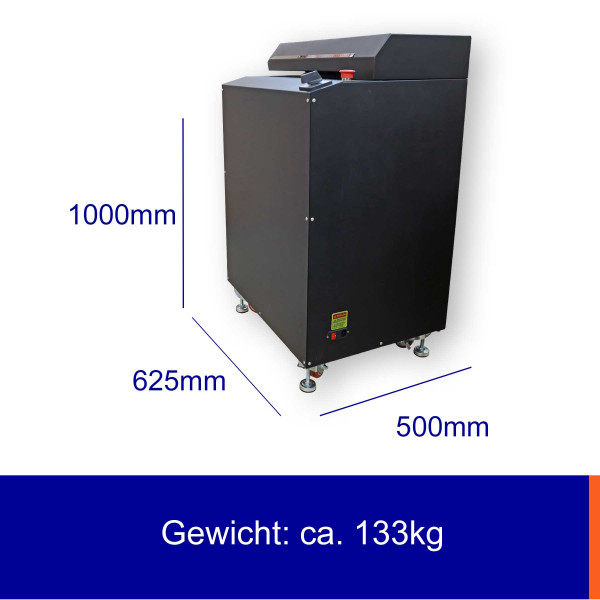 HP-EX1000 Kartonschredder | 500mm Schnittbreite