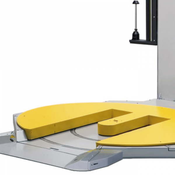 Palettenstretchmaschine | mit Einfahrtaschen