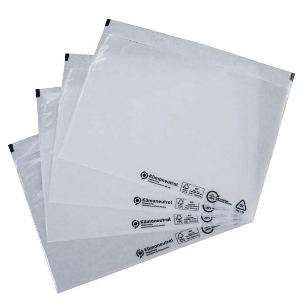 Begleitpapiertasche C5 | ohne Druck | FSC-zertifiziert