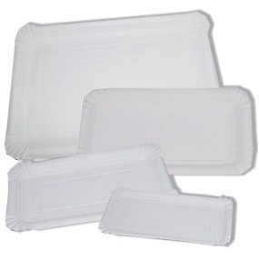 Pappteller 11x24cm 250er