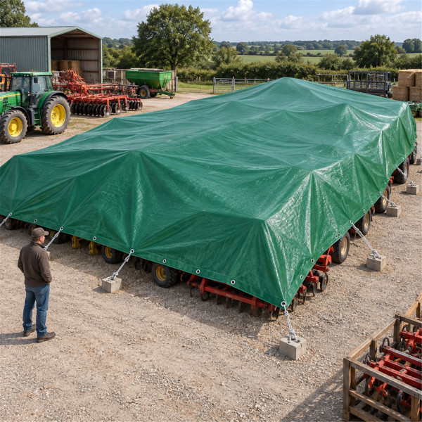 Bändchengewebeplane 10x20m