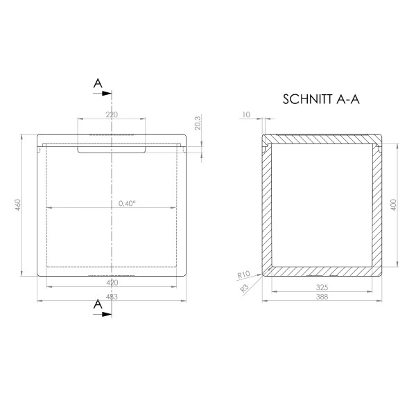 Styropor Isolierbehälter 55 Liter