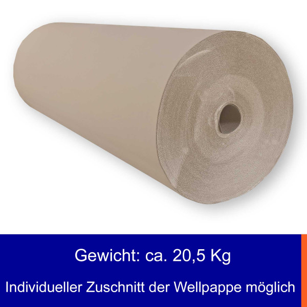 Rollenwellpappe ComPackt-Welle | Breite: 120cm | Länge: 100m
