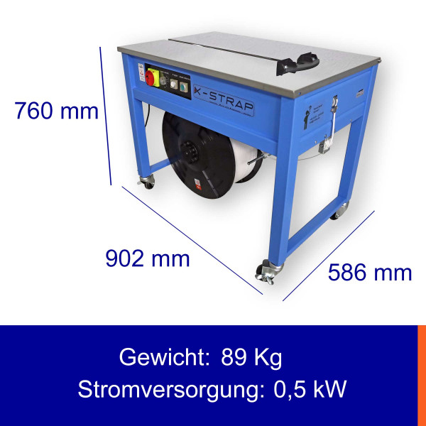 EP-202 halbautomatische Umreifungsmaschine