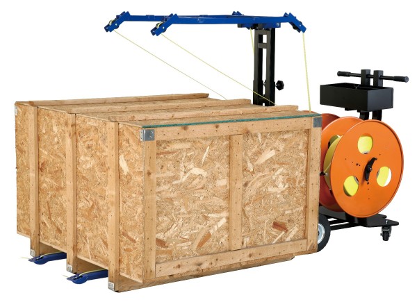 Palettenumreifungswagen für PP- oder PET-Band