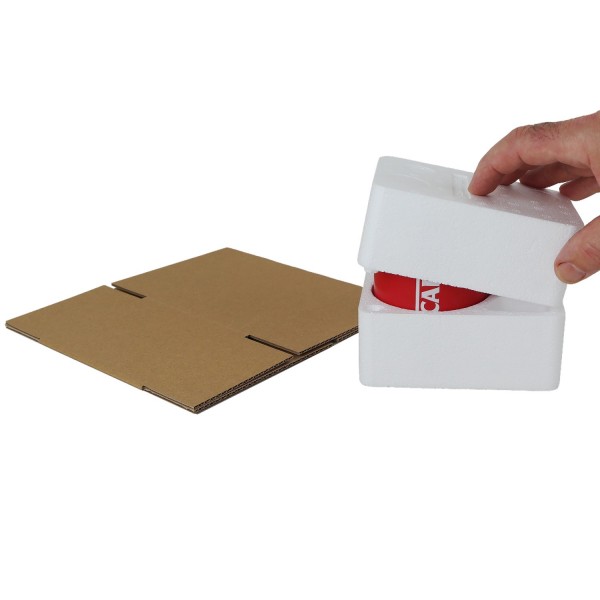 140x97x115mm einwellige Tassenkartonage | 550er Pack