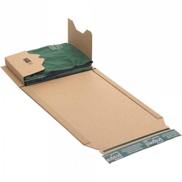 Universalverpackung zum Wickeln DIN A4