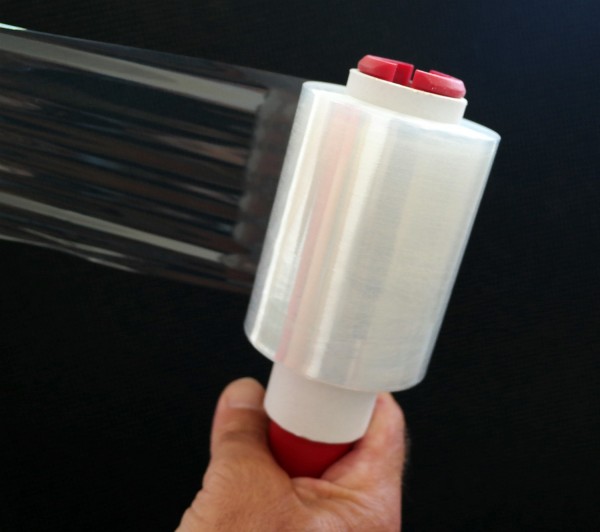 Ministretchfolie - transparent | 23µm | 10cm breit | 140m - Rolle